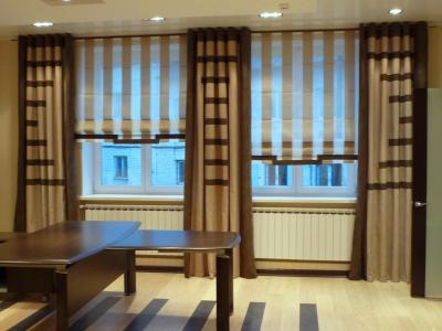 Шторы для кабинета руководителя