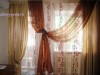 Шторы с декоративным узлом