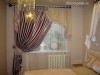 Шторы в спальне с ламбрекеном